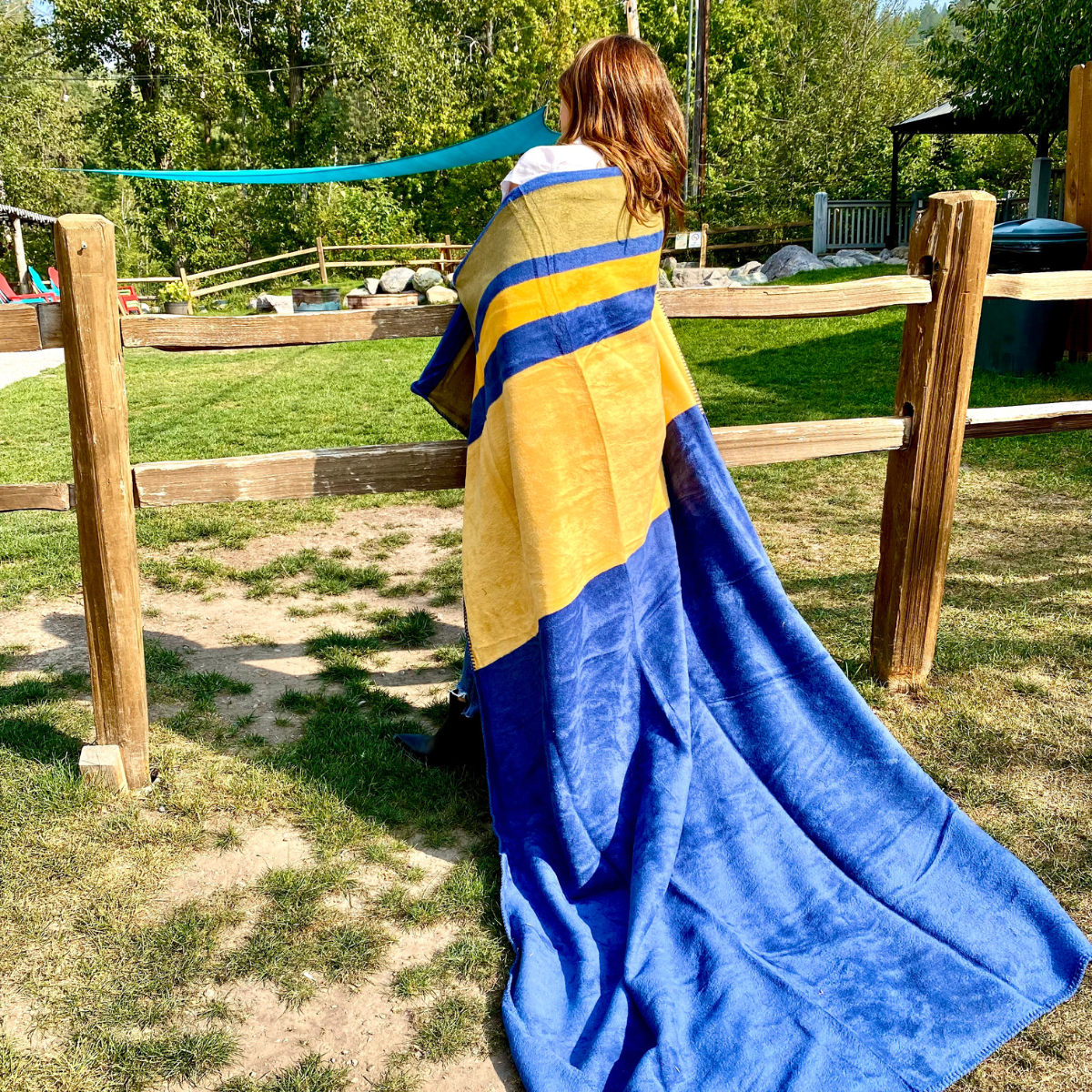 True North Blue Range Blanket