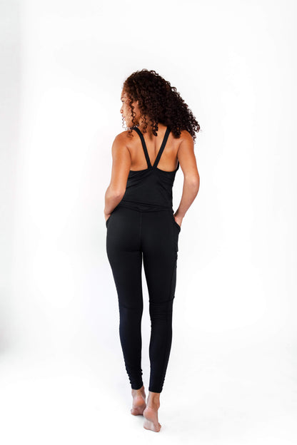 Non Stop Legging in Jet Black by Yoga Democracy