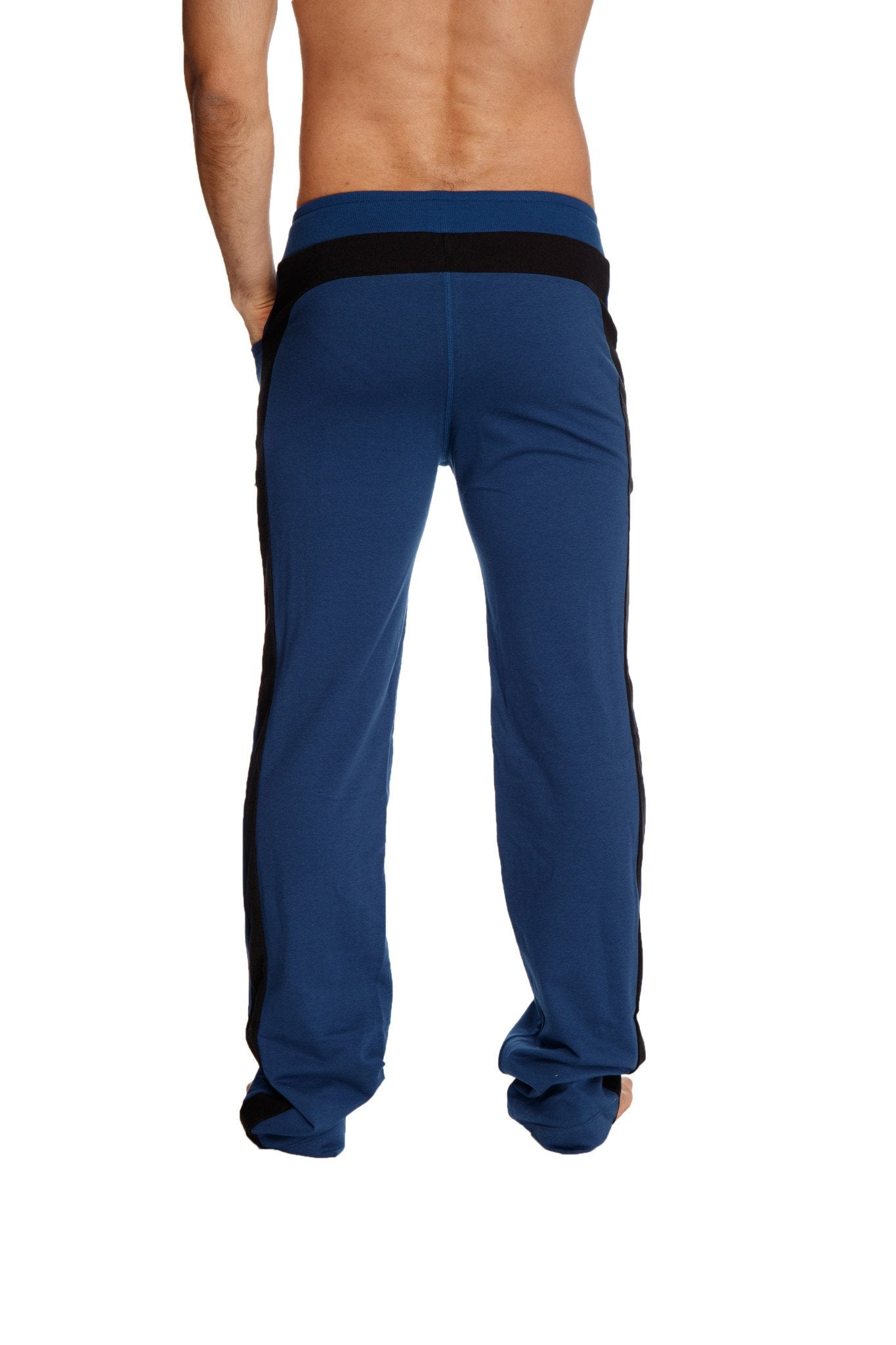 Eco-Track & Yoga Sweat Pant (Royal Blue w/Black) by 4-rth