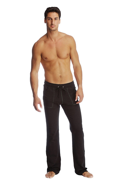 Eco-Track & Yoga Sweat Pant (Solid Black) by 4-rth