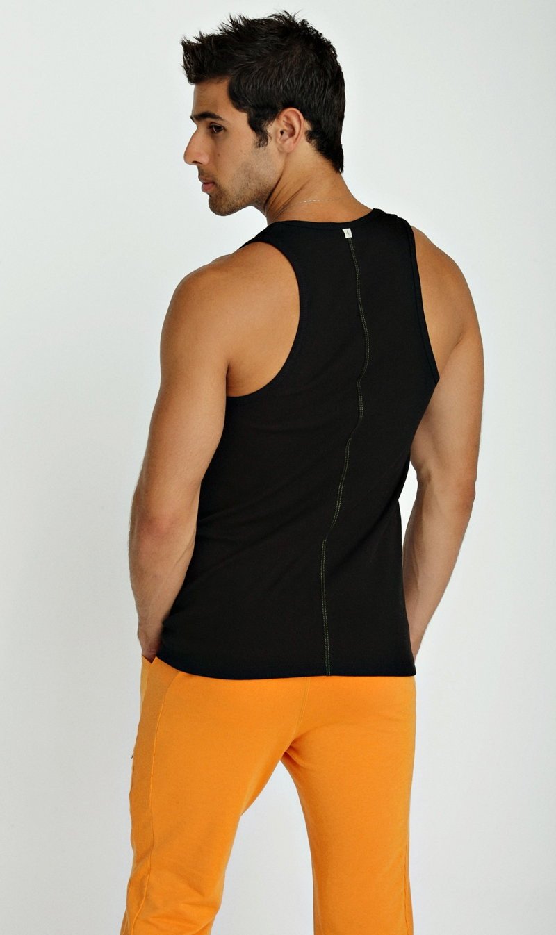 Sustain Tank Top (Black) by 4-rth