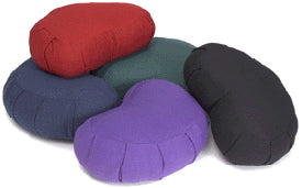 Crescent Cotton Zafu Meditation Cushion